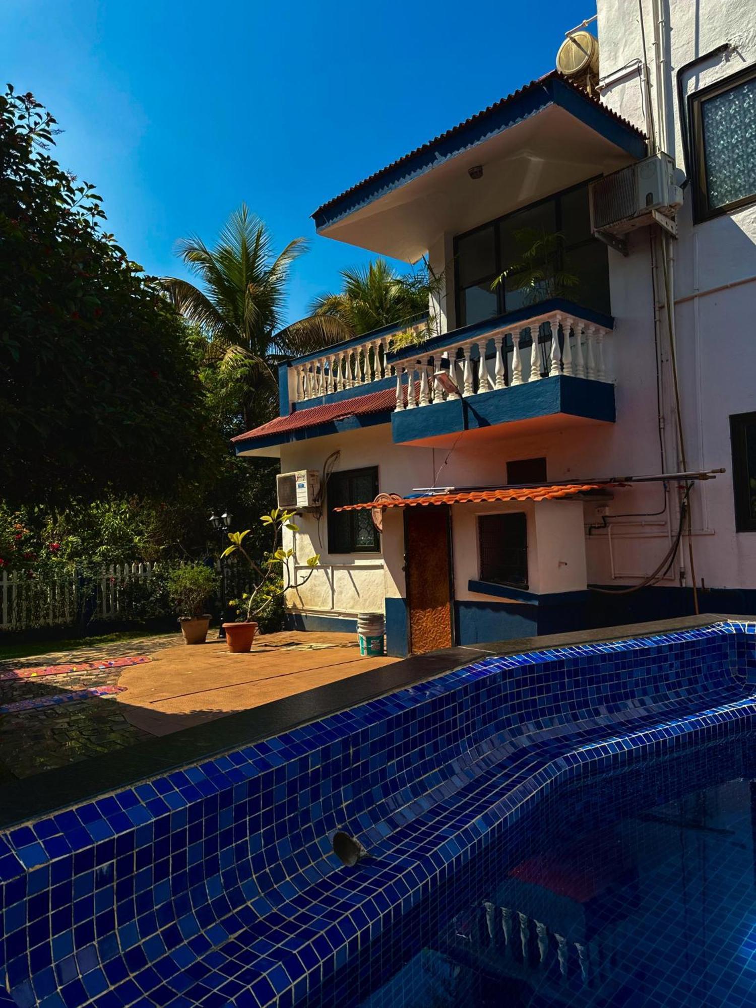 1Bhk Suites With Kitchen & Pool By Goaround Homes At Vagator Zewnętrze zdjęcie